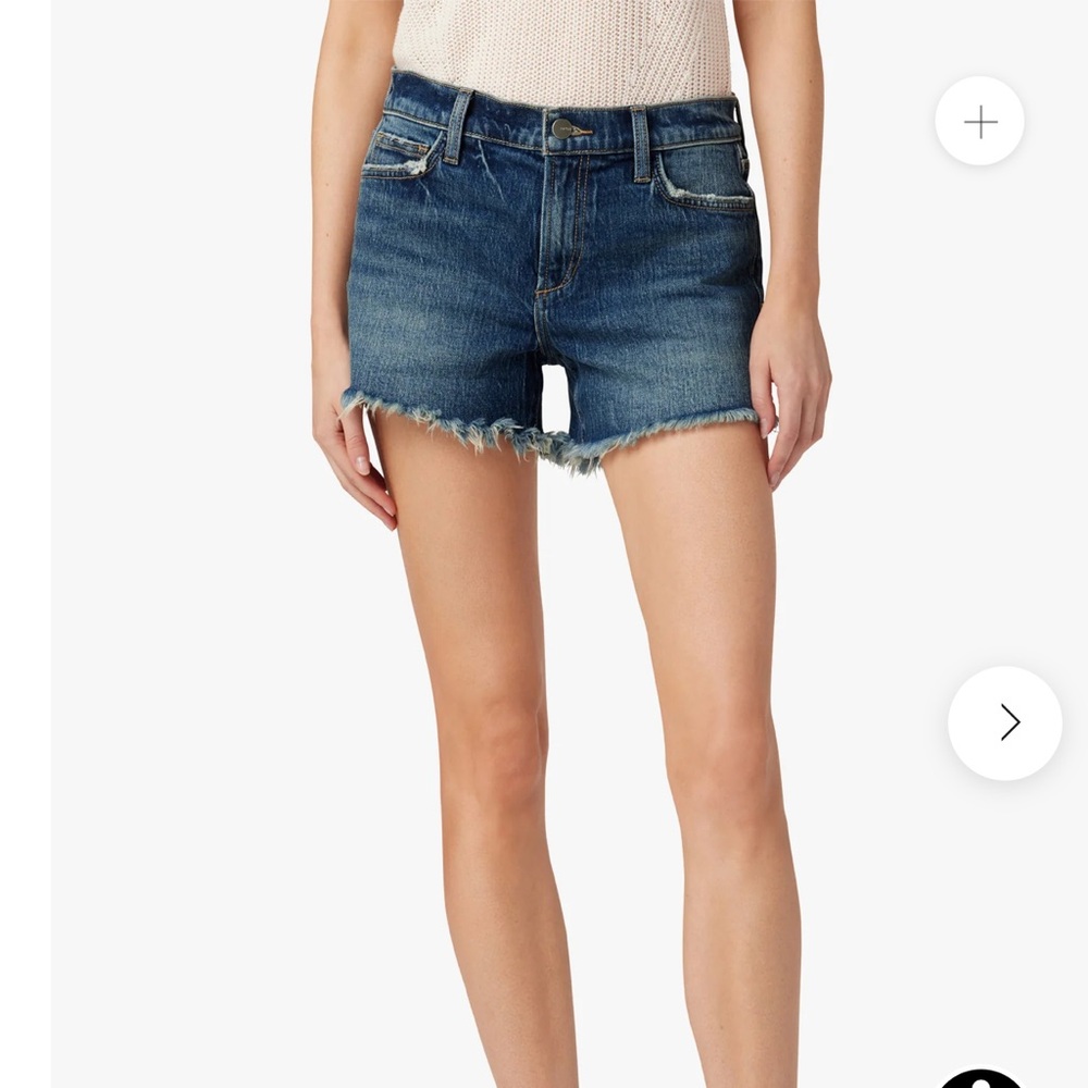 Joe's Jeans Classic Blue Denim The Ozzie 4” Cut Off Shorts Size 27